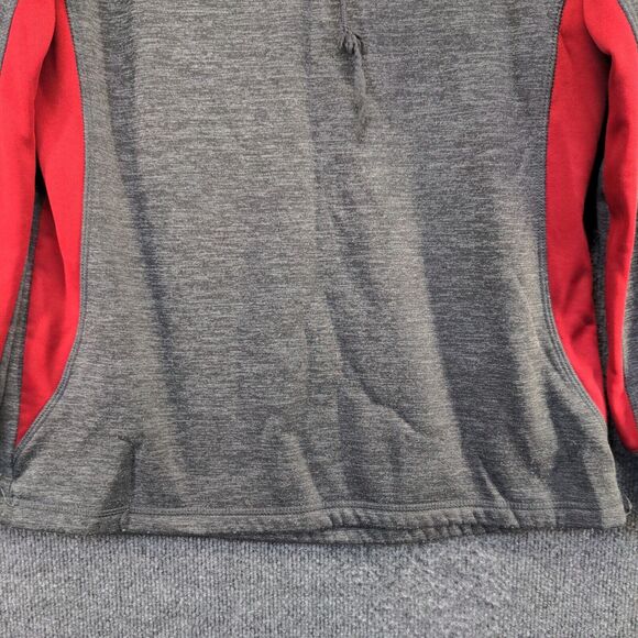 Colosseum Women's Indiana Hoosier Pullover Graphic Hoodie Sweatshirt XL Gray - Picture 5 of 13